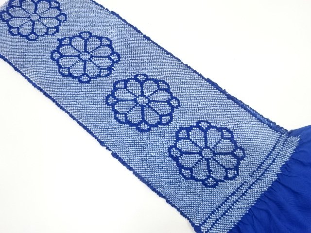 JAPANESE KIMONO / OBIAGE FOR FURISODE / SHIBORI / SILK